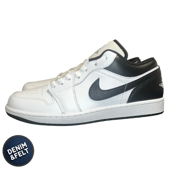 Jordan Air Jordan 1 Low Men's Black and White Sneakers/Shoes | NEW/NIB!!🔥🔥