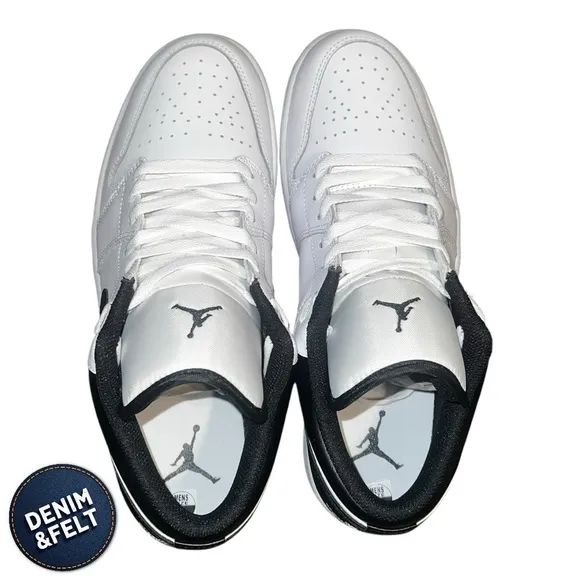 Jordan Air Jordan 1 Low Men's Black and White Sneakers/Shoes | NEW/NIB!!🔥🔥