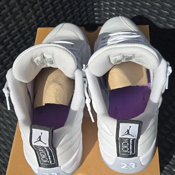 Jordan White Sneakers Low-Top Athletic Shoes