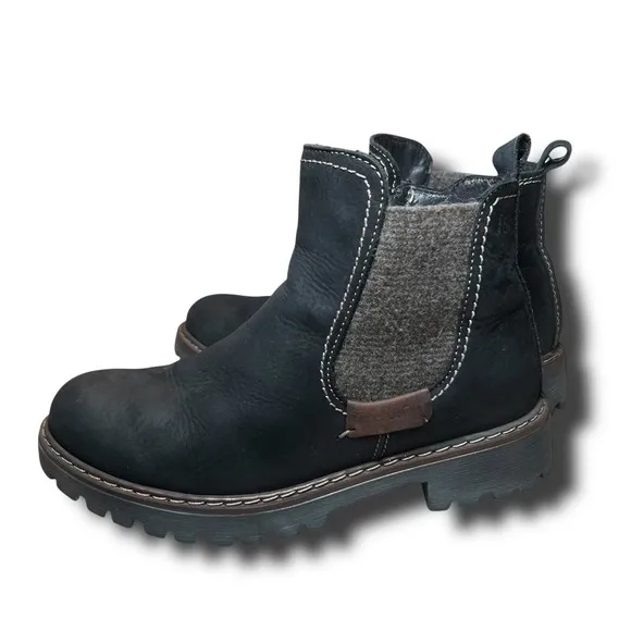 JOSEF SEIBEL Marta 03 Chelsea Ankle Zip Black (180.00) EU 36 US 5.5/6 Women Boot