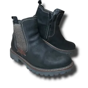 JOSEF SEIBEL Marta 03 Chelsea Ankle Zip Black (180.00) EU 36 US 5.5/6 Women Boot