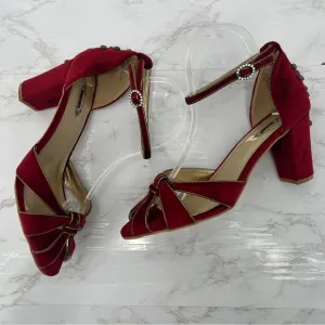 JOYFOLIE velvet jewelled Mildred SHOES