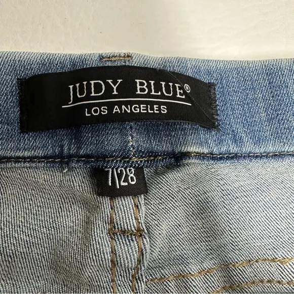 Judy Blues high rise elastic waist slim boots Women's Jeans size 7/28