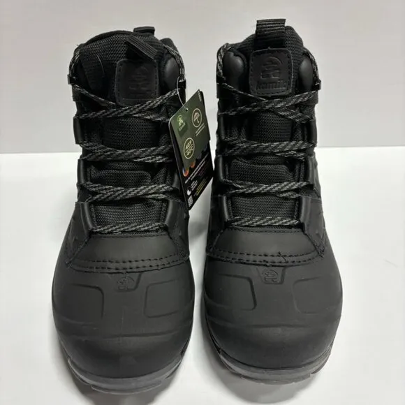 Kamik Men’s Iceland, Black Waterproof Winter Boots: Size 11 M