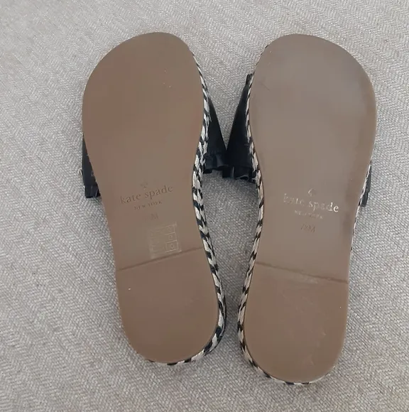 Kate Spade Zahara Black Women's Slide Sandals