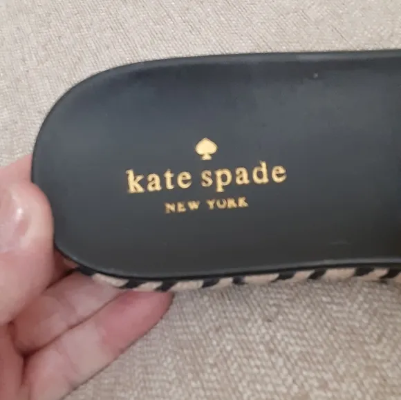 Kate Spade Zahara Black Women's Slide Sandals