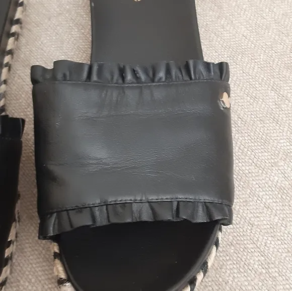 Kate Spade Zahara Black Women's Slide Sandals