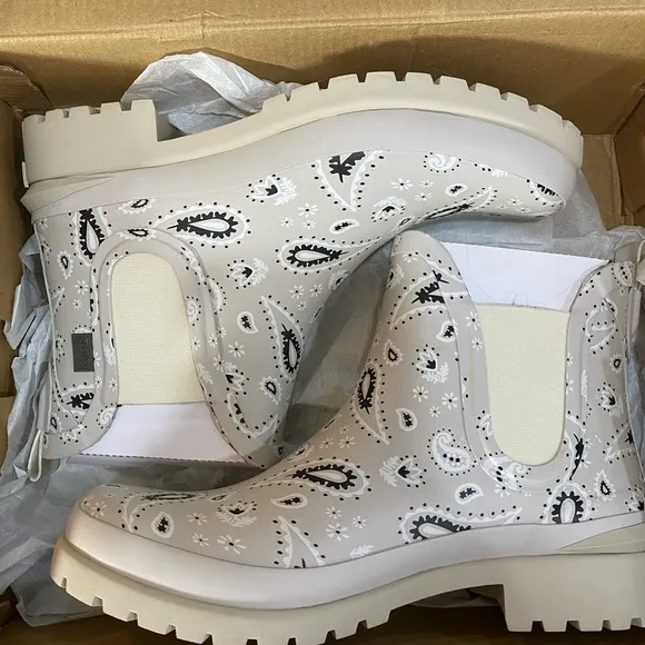 Keds Bandana Print Rain Boots size 7