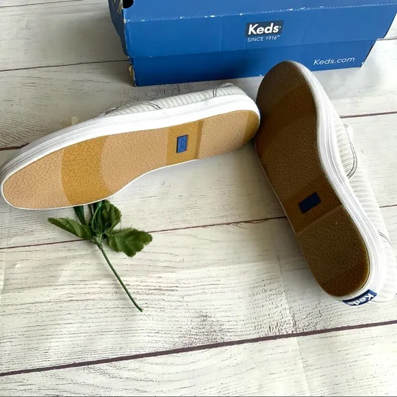 Keds Champion Railroad Stripe Blue Shoes