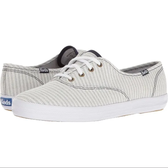 Keds Champion Railroad Stripe Blue Shoes