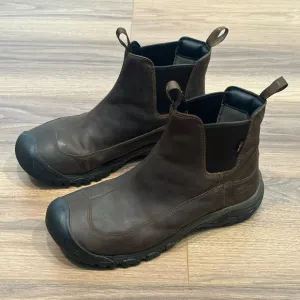 Keen Anchorage III Waterproof Hiking Boots Soft Toe in Brown Size 12