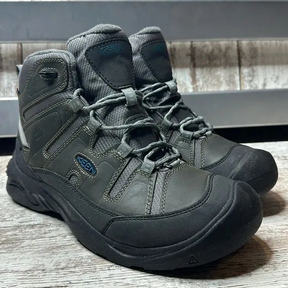 Keen Circadia Mid Hiking Boots gray Men’s Sz 11.5