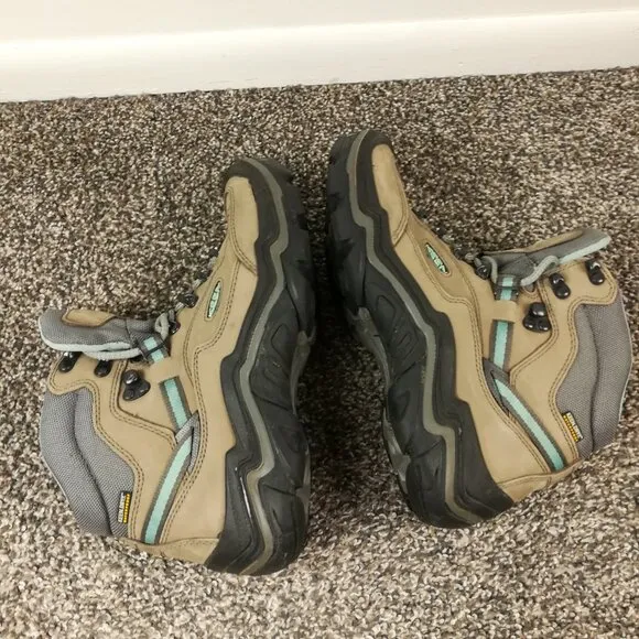 Keen Durand II Mid 1020776 Leather Lace Up Hiking Boots Shoes - Women’s Size 9