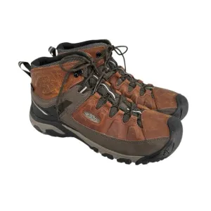 Keen Hiking Boots Men’s Targhee III Mid Chestnut 1023030 Size 14 Waterproof