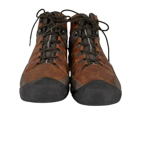Keen Hiking Boots Men’s Targhee III Mid Chestnut 1023030 Size 14 Waterproof