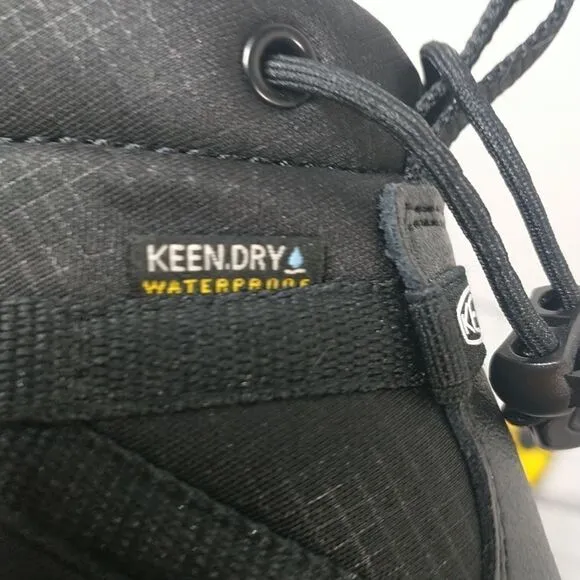 Keen Uneek SNK Chukka II WP Women's SZ 6 Black Casual Lifestyle Hiking Boots.