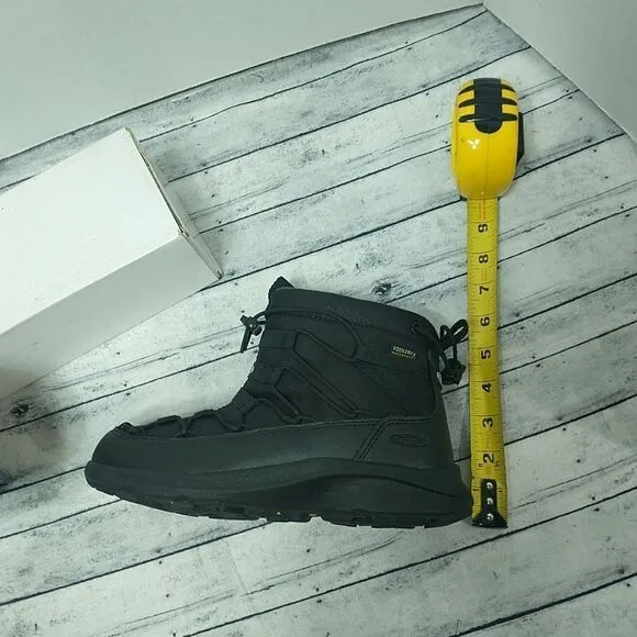 Keen Uneek SNK Chukka II WP Women's SZ 6 Black Casual Lifestyle Hiking Boots.
