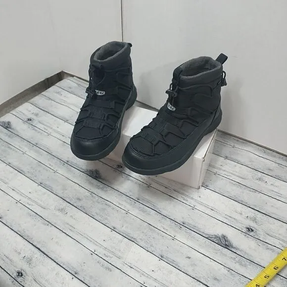 Keen Uneek SNK Chukka II WP Women's SZ 6 Black Casual Lifestyle Hiking Boots.