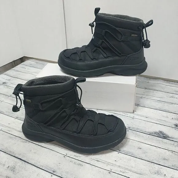 Keen Uneek SNK Chukka II WP Women's SZ 6 Black Casual Lifestyle Hiking Boots.