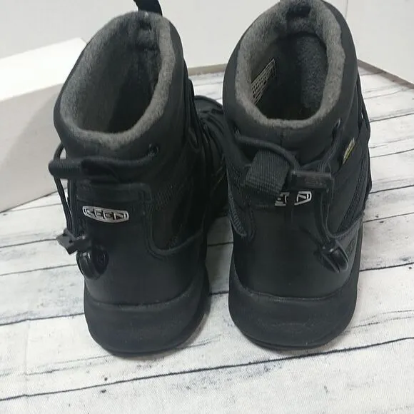 Keen Uneek SNK Chukka II WP Women's SZ 6 Black Casual Lifestyle Hiking Boots.