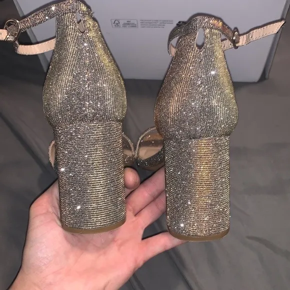 Kelly and Katie open toe heel. Size 9