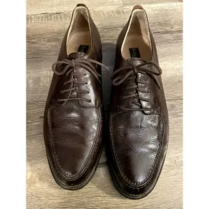 Kenneth Cole Brown Lace Up Leather Shoes - 12