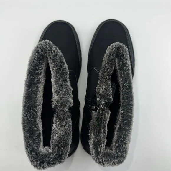KHOMBU Black Addison Winter Bootie-10M