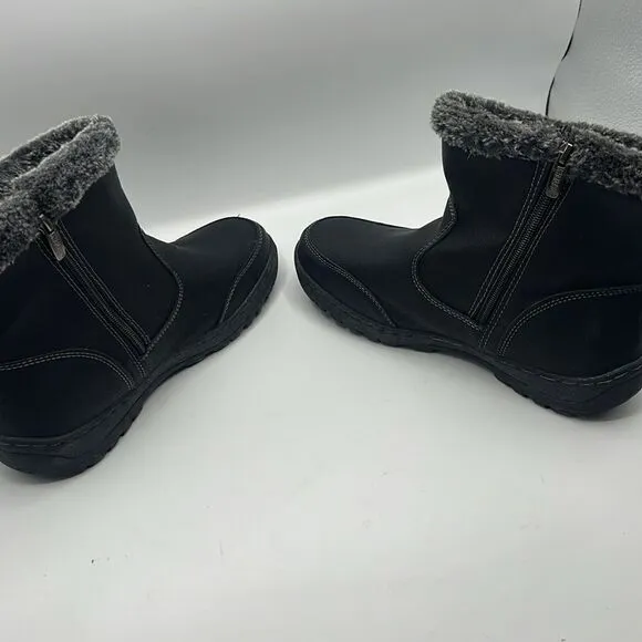 KHOMBU Black Addison Winter Bootie-10M