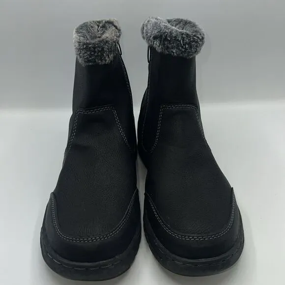 KHOMBU Black Addison Winter Bootie-10M