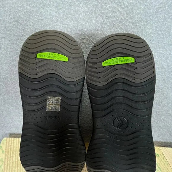 Kizik Lima Shoes Mens 12 Womens 13.5 Hands Free Slip On Graphite Gray Sneakers