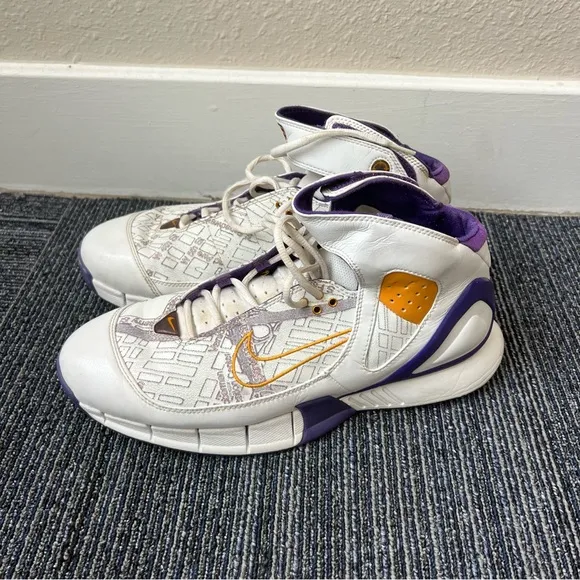 Kobe Bryant Rare Air Zoom Huarache 2K5 Laser LA Map Size 11 (No Box)
