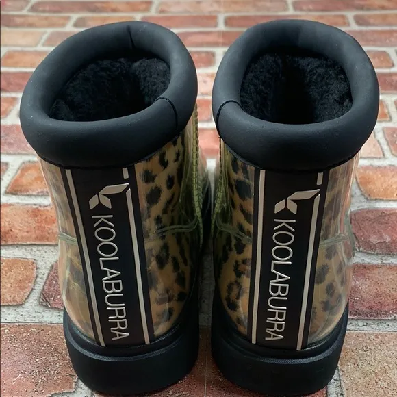 Koolaburra by UGG Leopard Print Boots Size 6