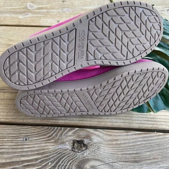 Koolaburra by UGG Pink Suede Amarah Boots Kids Size 5 = Women’s 7