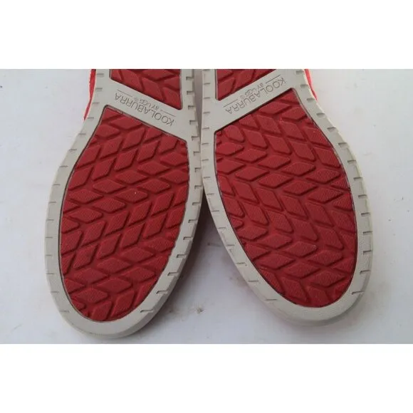 Koolaburra Sneakers Eyelet Red Women's Shoes Sz 8