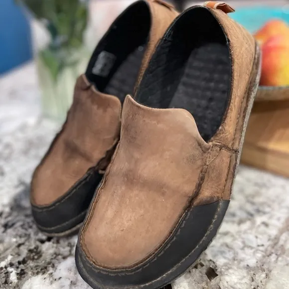 Korkers Leather Loafers men’s size L