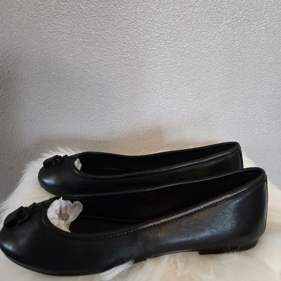Kurt Geiger Brixton Ballerina Drench Women's Black Ballet Flats