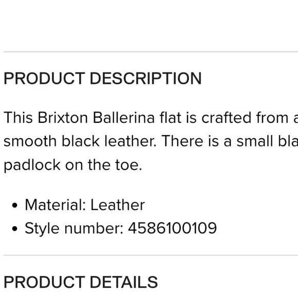 Kurt Geiger Brixton Ballerina Drench Women's Black Ballet Flats