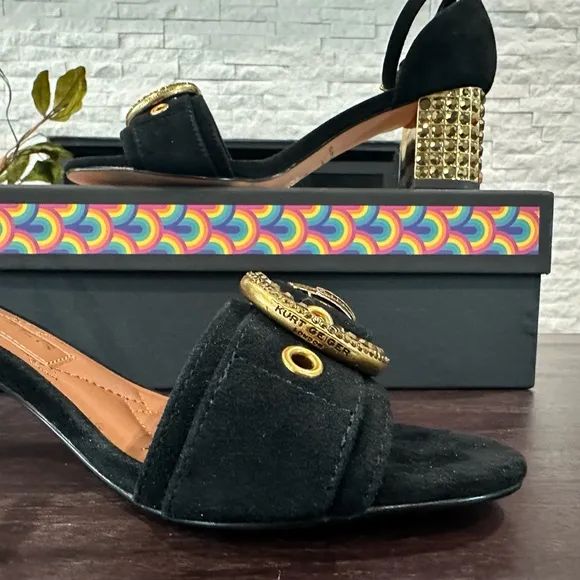 Kurt Geiger London Mayfair Block Mid Heel
