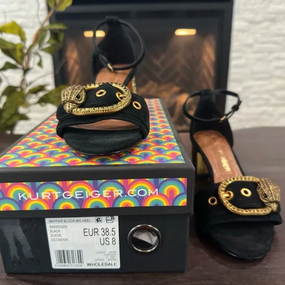 Kurt Geiger London Mayfair Block Mid Heel