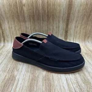 Kuru Pace Men's Size‎ 11.5 Shoes Athletic Black Brown Slip On Sneakers Casual