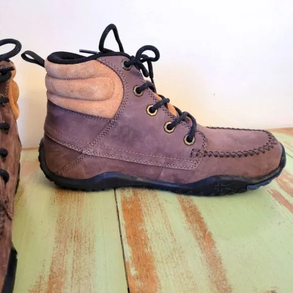 Kuru Quest Suede Leather Lace-Up Orthotic Hiking Outdoor Boots