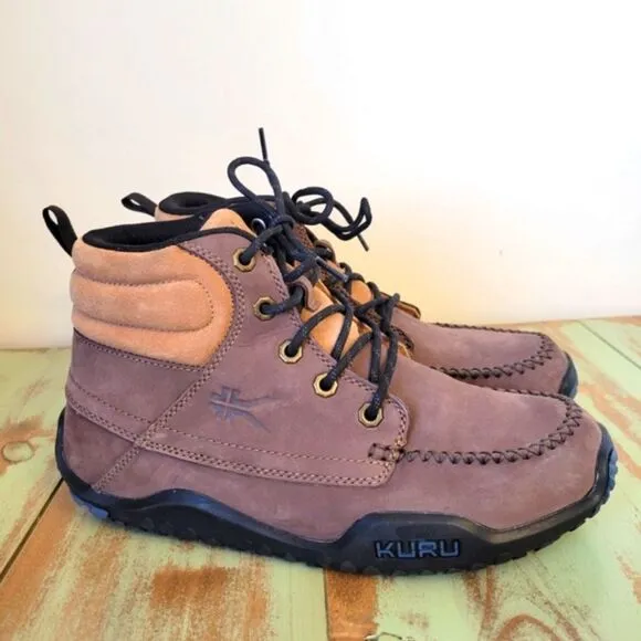 Kuru Quest Suede Leather Lace-Up Orthotic Hiking Outdoor Boots