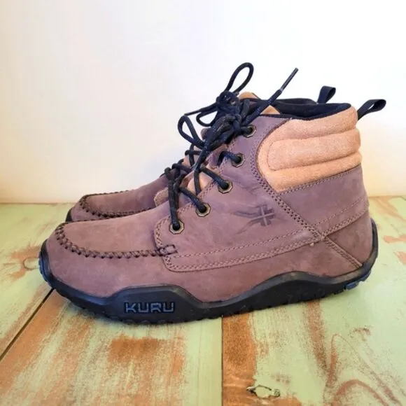 Kuru Quest Suede Leather Lace-Up Orthotic Hiking Outdoor Boots