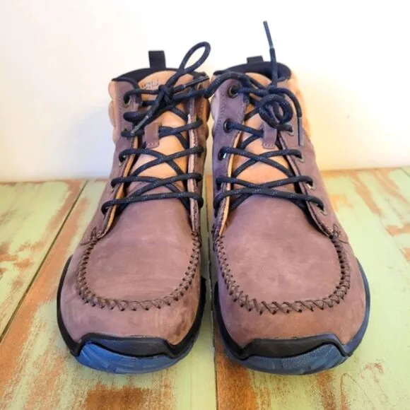 Kuru Quest Suede Leather Lace-Up Orthotic Hiking Outdoor Boots