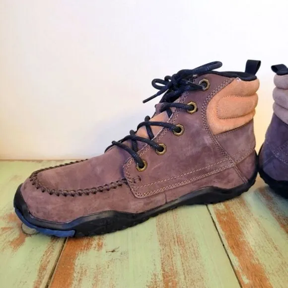Kuru Quest Suede Leather Lace-Up Orthotic Hiking Outdoor Boots