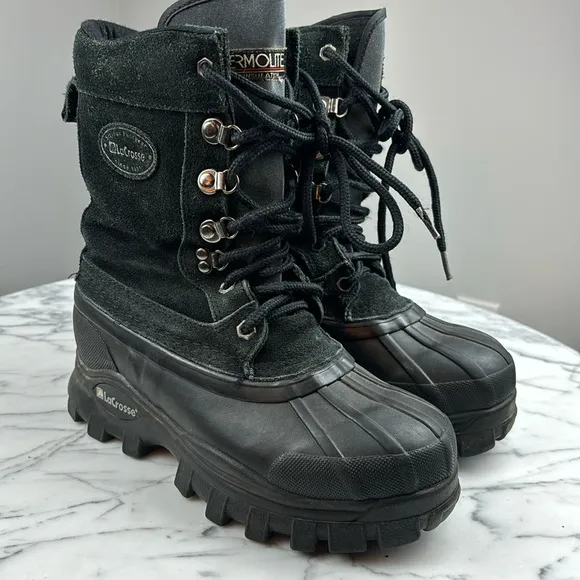 LACROSSE BLACK WINTER BOOTS SIZE 7