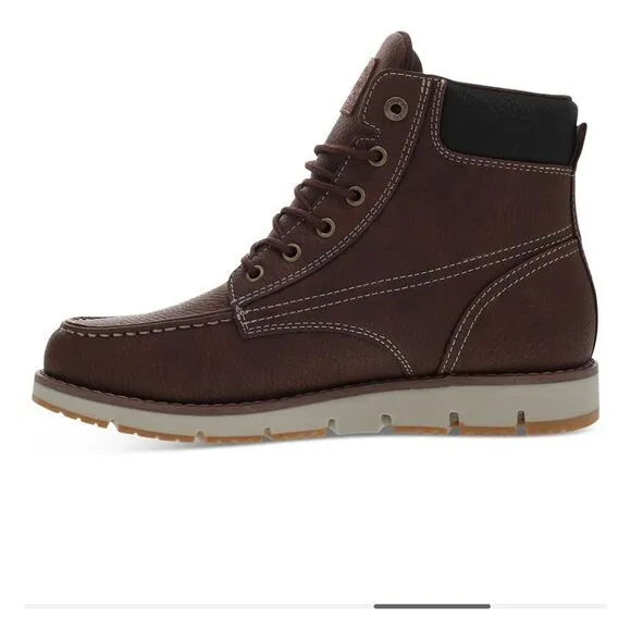 Levi’s Men's Dean WX UL Faux-Leather Rugged Casual Hiker Chukka Boots