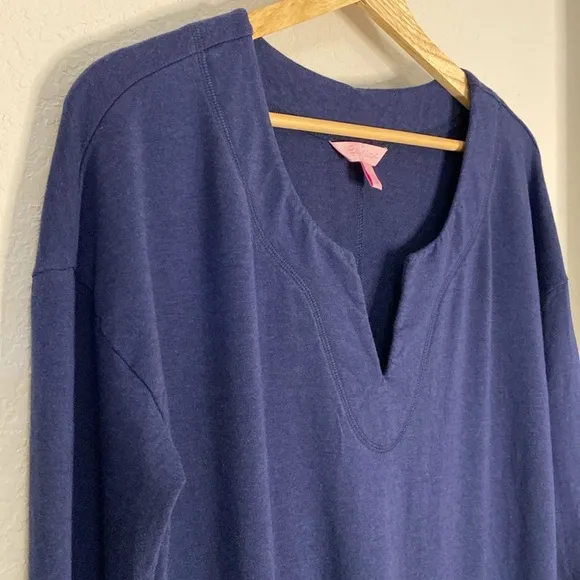 Lilly Pulitzer Navy Blue Tunic Dress - Medium