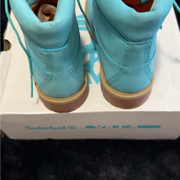 Limited edition Tiffany Blue Timberland Boots