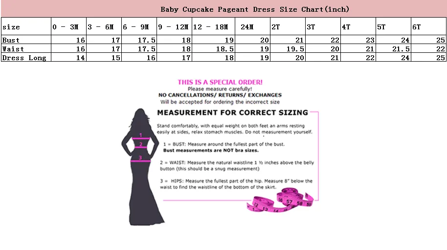 Little Princess Nations Baby Doll Natural Pageant Dress